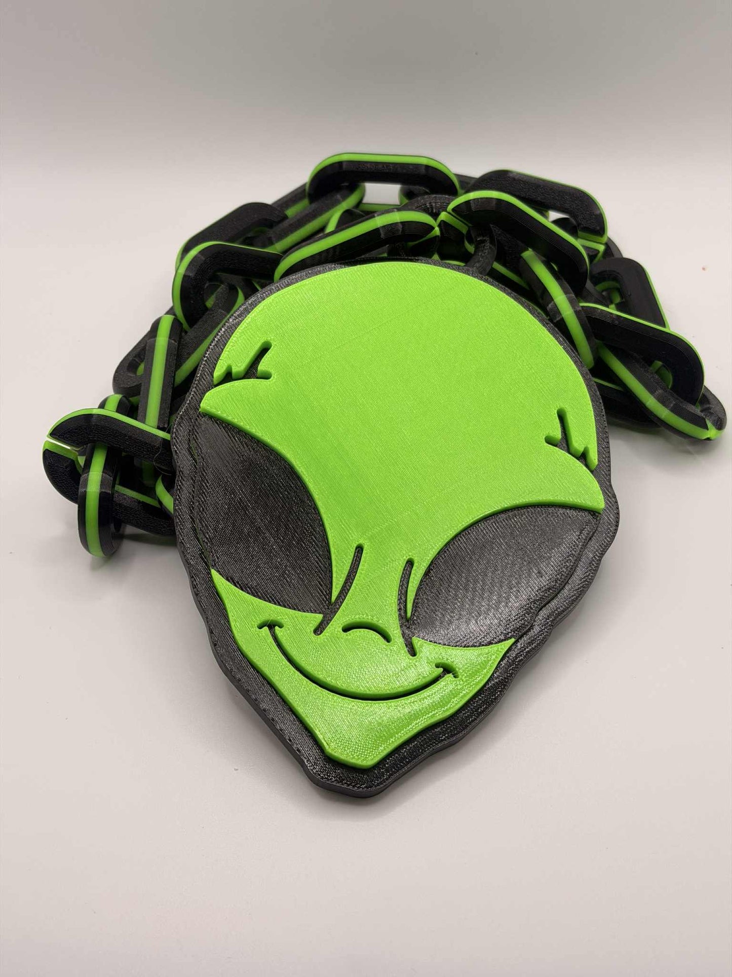 Extraterrestrial Neon "Alien Head" Hype Chain